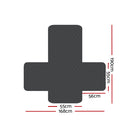 Sofa Cover Quilted Couch Covers Lounge Protector Slipcovers 1 Seater Dark Grey