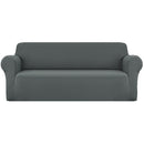 Sofa Cover Elastic Stretchable Couch Covers Grey 4 Seater
