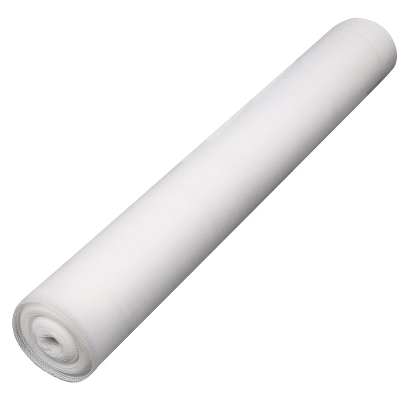 1.83x10m 50% UV Shade Cloth Shadecloth Sail Garden Mesh Roll Outdoor White