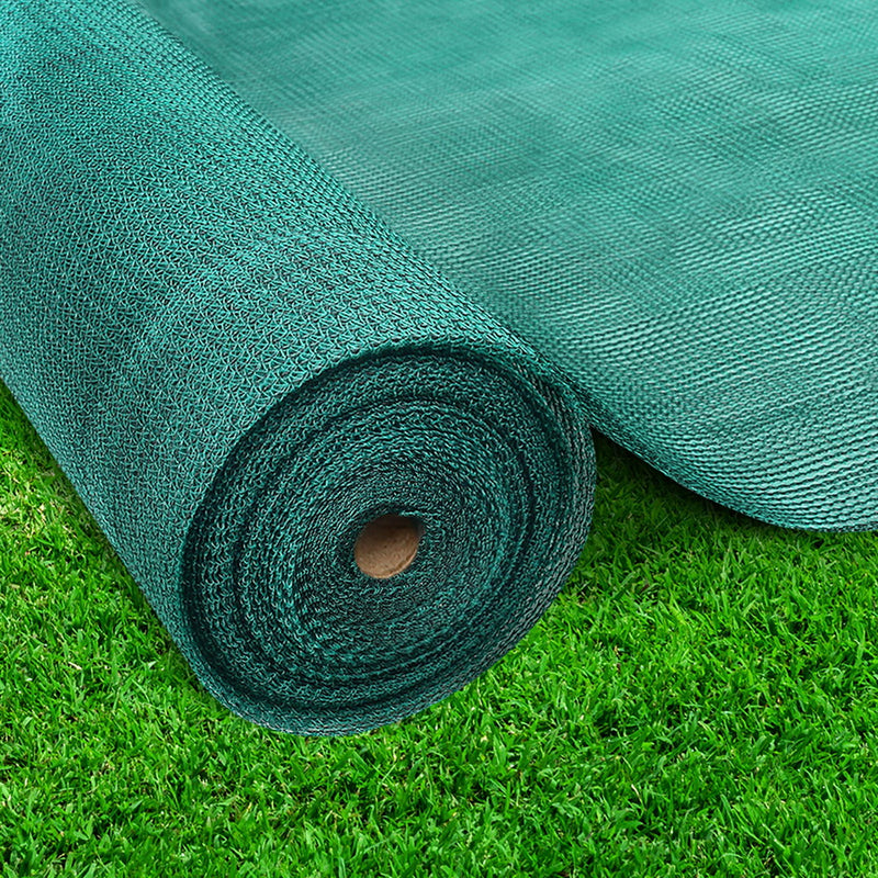 1.83x10m 30% UV Shade Cloth Shadecloth Sail Garden Mesh Roll Outdoor Green