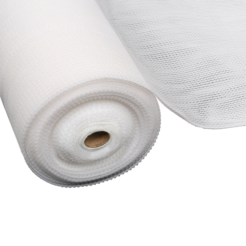 1.83x20m 50% UV Shade Cloth Shadecloth Sail Garden Mesh Roll Outdoor White