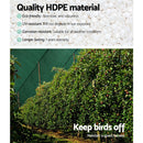 90% Sun Shade Cloth Shadecloth Sail Roll Mesh 1.83x20m 195gsm Green