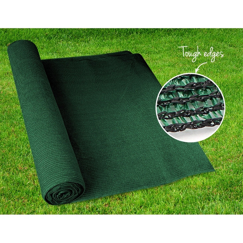 50% Sun Shade Cloth Shadecloth Sail Roll Mesh 3.66x10m 100gsm Green