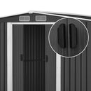 2.02 x 3.2m Metal Shed - Grey