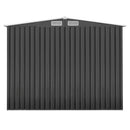 Garden Shed Workshop Shelter Metal Tool 2.6x3.9x2M