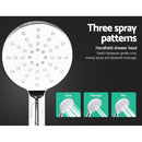 9'' Rain Shower Head Mixer Round Handheld High Pressure Wall Chrome