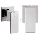 Bathroom Taps Faucet Rain Shower Head Set Hot And Cold Diverter DIY Chrome