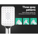 10'' Rain Shower Head Set Round Handheld High Pressure Wall Chrome