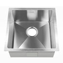 Stainless Steel Kitchen Sink 440X440MM Under/Topmount Sinks Laundry Bowl Silver