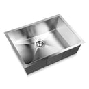 Stainless Steel Kitchen Sink 600X450MM Under/Topmount Sinks Laundry Bowl Silver