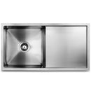 Stainless Steel Kitchen Sink 870X450MM Under/Topmount Sinks Laundry Bowl Silver