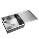 Stainless Steel Kitchen Sink 960X450MM Under/Topmount Sinks Laundry Bowl Silver