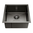 Stainless Steel Kitchen Sink 510X450MM Under/Topmount Sinks Laundry Bowl Black