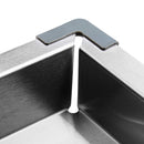 Stainless Steel Sink 425X250MM Colander Kitchen Draining Tray Strainer Silver