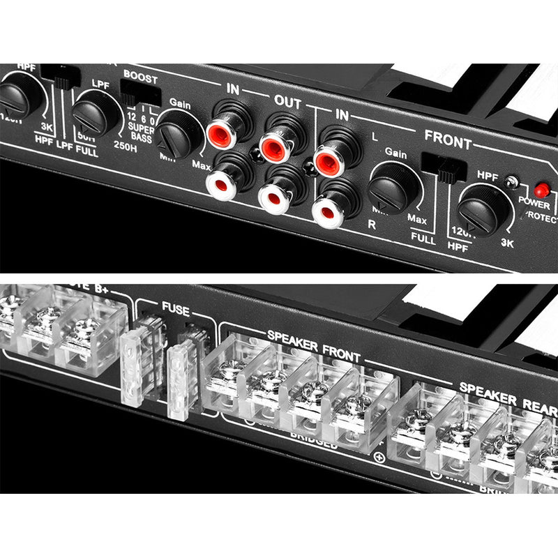 5600W Car Amplifier 4 Channel Stereo DC 12V Power Amp Audio Truck Speakers
