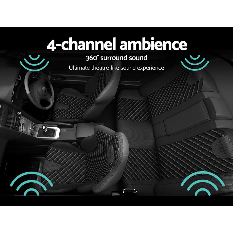5600W Car Amplifier 4 Channel Stereo DC 12V Power Amp Audio Truck Speakers