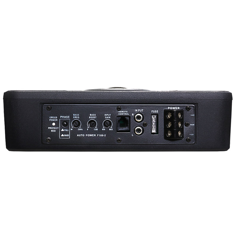 600W Black Car Subwoofer 10 Inch Ultra-Thin Speaker Audio Amplifier Under-Seat