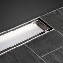 1000mm Stainless Steel Insert Shower Grate