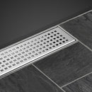 Shower Grate Square 1000mm Stainless Steel Grates Drain Floor Waste Bath