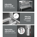 150x60cm Commercial Stainless Steel Sink Kitchen Bench
