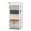 Bedroom Storage Cabinet - White