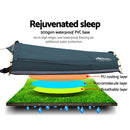 Weisshorn Biker Swag Single Camping Swags Navy Water Resistant Ripstop Canvas