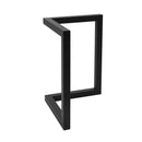 2x Coffee Dining Table Legs 71x70CM Steel Industrial Vintage Bench Metal