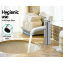 Basin Mixer Tap Faucet Silver