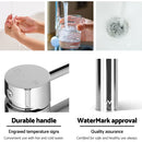 Basin Mixer Tap Faucet Silver