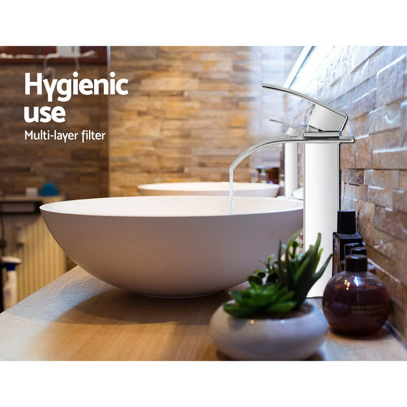 Basin Mixer Tap - Silver
