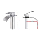 Mixer Tap Bathroom Taps Faucet Basin Sink Vanity Brass Chrome  Silver