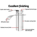 Mixer Tap Bathroom Taps Faucet Basin Sink Vanity Brass Chrome  Silver