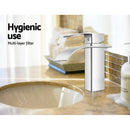 Mixer Tap Bathroom Taps Faucet Basin Sink Vanity Brass Chrome  Silver