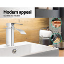 Mixer Tap Bathroom Taps Faucet Basin Sink Vanity Brass Chrome  Silver