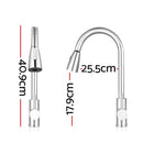 Pull-out Mixer Faucet Tap - Silver