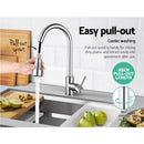 Pull-out Mixer Faucet Tap - Silver