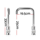 Mixer Kitchen Faucet Tap Swivel Spout  Silver