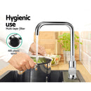 Mixer Kitchen Faucet Tap Swivel Spout  Silver