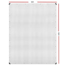 9x12m Tarp Camping Tarps Poly Tarpaulin Heavy Duty Cover 135gsm Clear