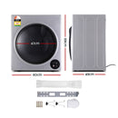 Devanti 6kg Tumble Dryer Vented Full Automatic Wall Mountable Silver