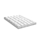 Giselle QUEEN 1800GSM Mattress Topper Duck Feather Down 9cm Pillowtop Topper
