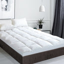 Giselle QUEEN Mattress Topper Goose Feather Down 1000GSM Pillowtop Topper