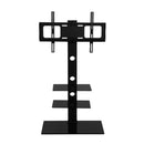 Artiss Floor TV Stand Bracket Mount Swivel Height Adjustable 32 to 70 Inch Black