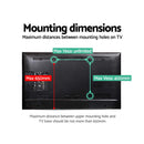 Artiss TV Mount Stand Bracket Riser Universal Table Top Desktop 32 to 65 Inch