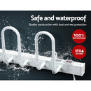 Electric Heated Shoes Warmer Socks Dryer Bathroom Racks Rails Gloves Sterilizer Heater 3 Pairs White