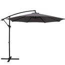 3M Outdoor Furniture Garden Umbrella Charcoal