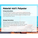 2.7M Outdoor Pole Umbrella Cantilever Stand Garden Umbrellas Patio Beige