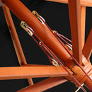 2.7M Outdoor Pole Umbrella Cantilever Stand Garden Umbrellas Patio Black