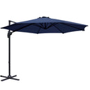 3M Roma Outdoor Furniture Garden Umbrella 360 Degree Navy