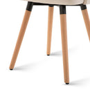 Set of 2 Fabric Dining Chair - Beige